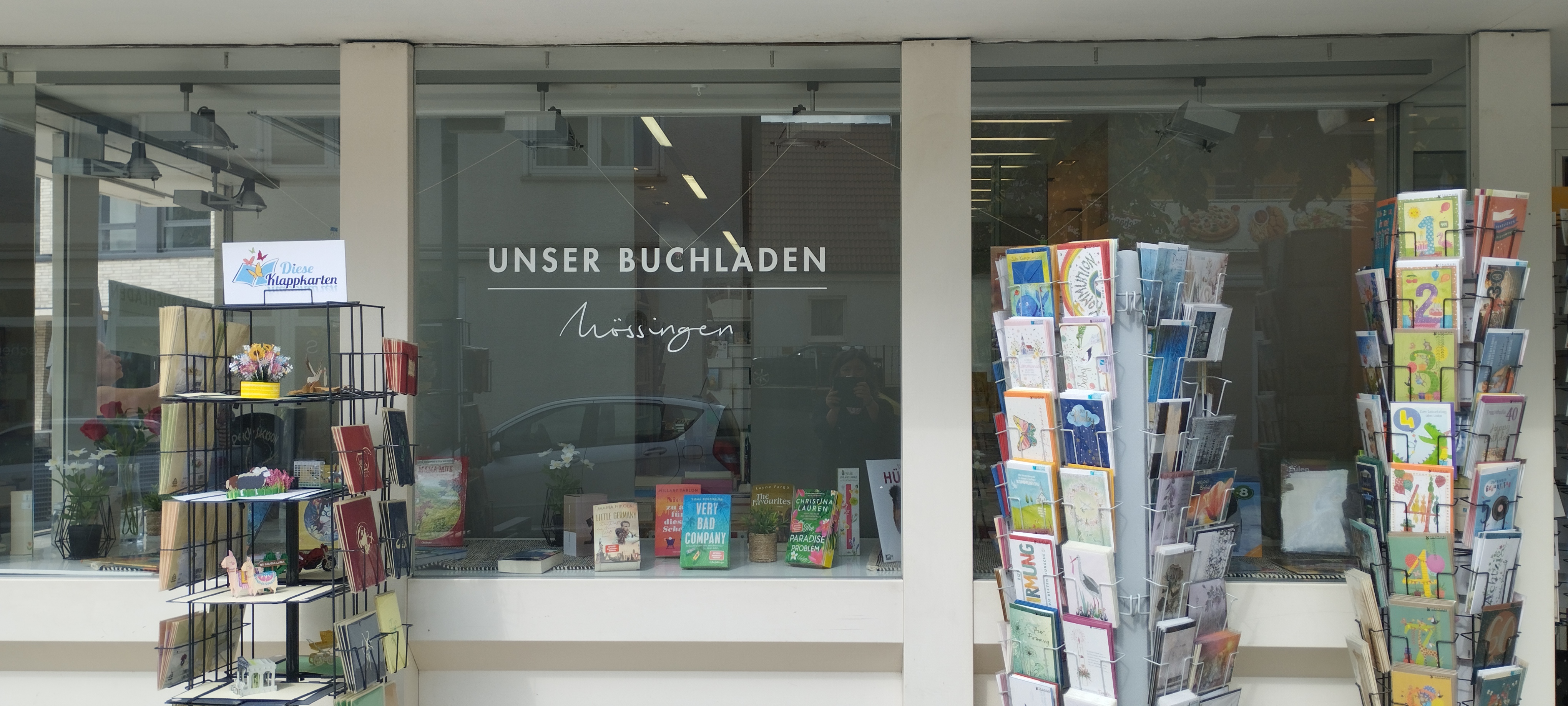 neue Ladenfront